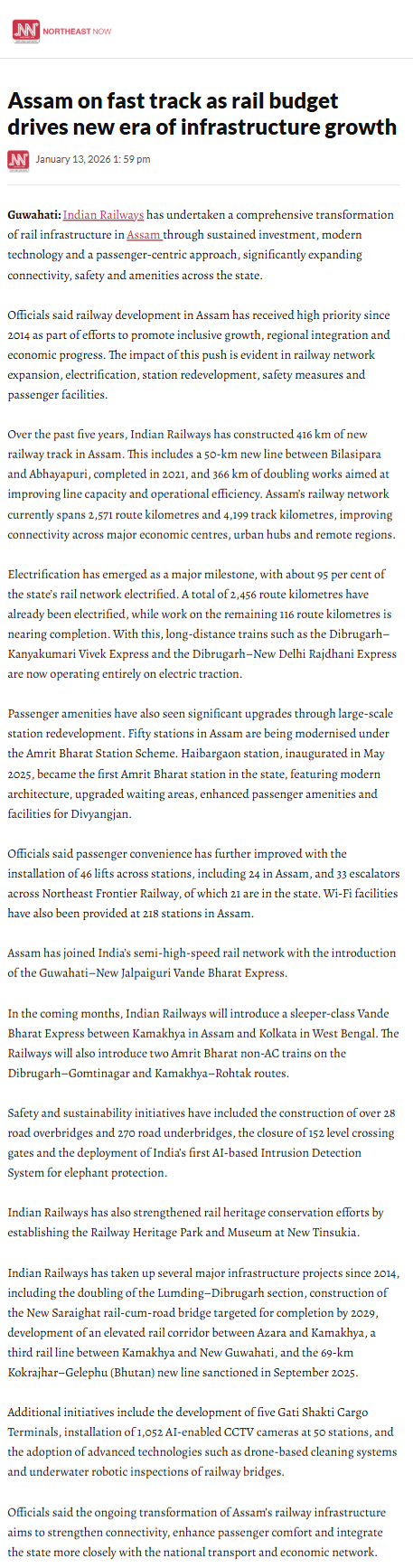 Full News Screenshot