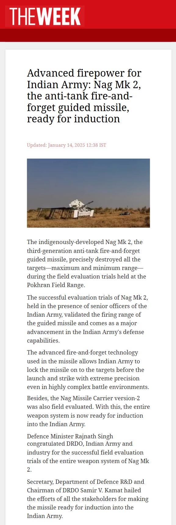 Full News Screenshot