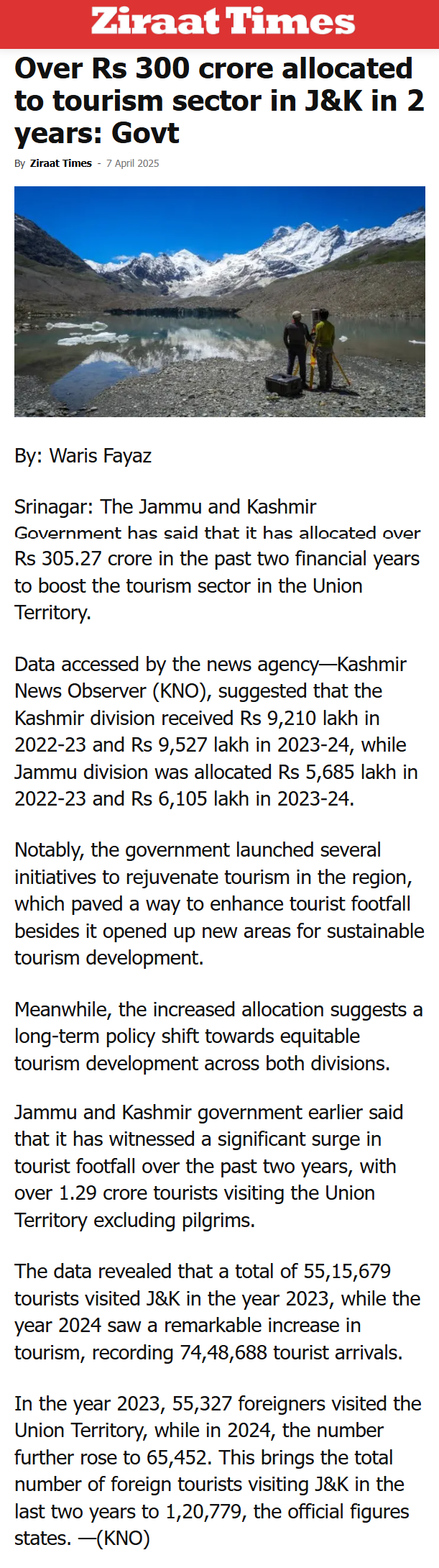 Full News Screenshot