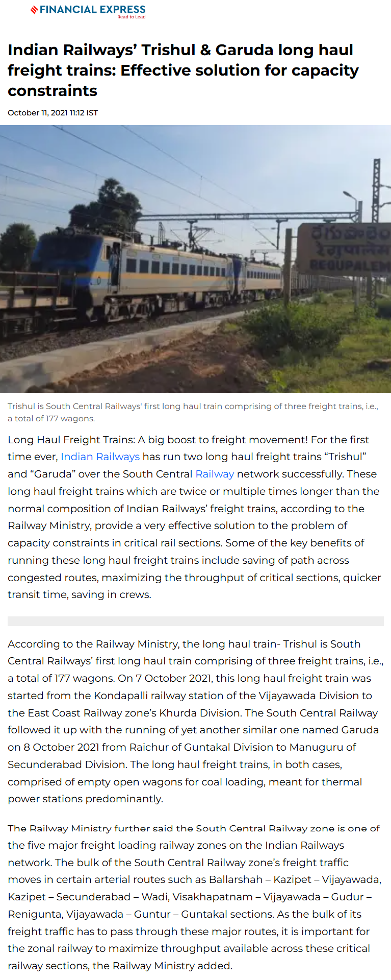 Full News Screenshot