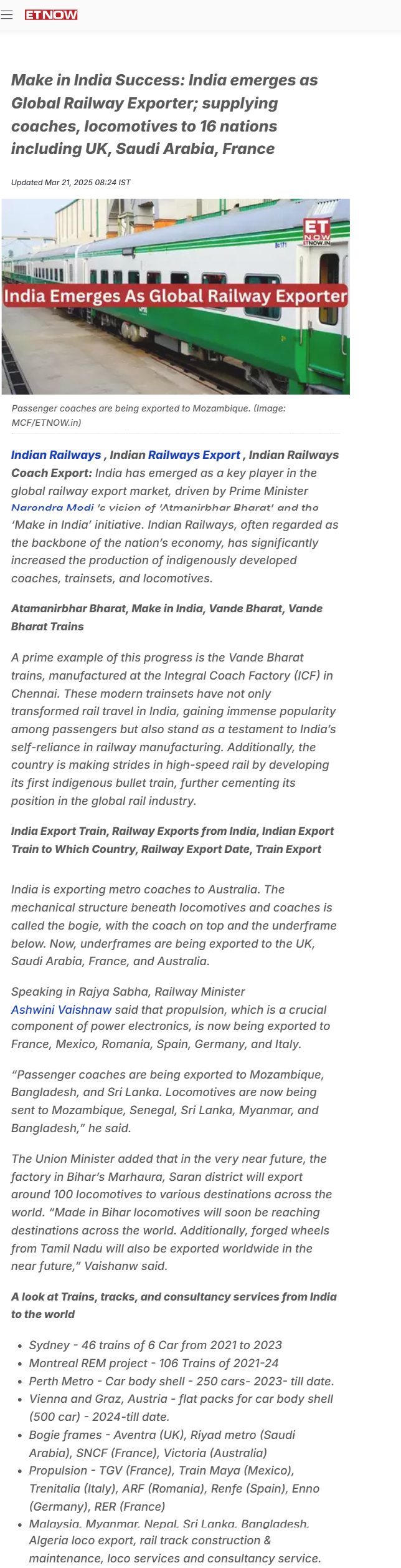 Full News Screenshot