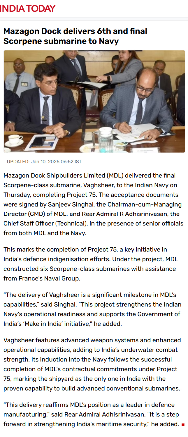 Full News Screenshot