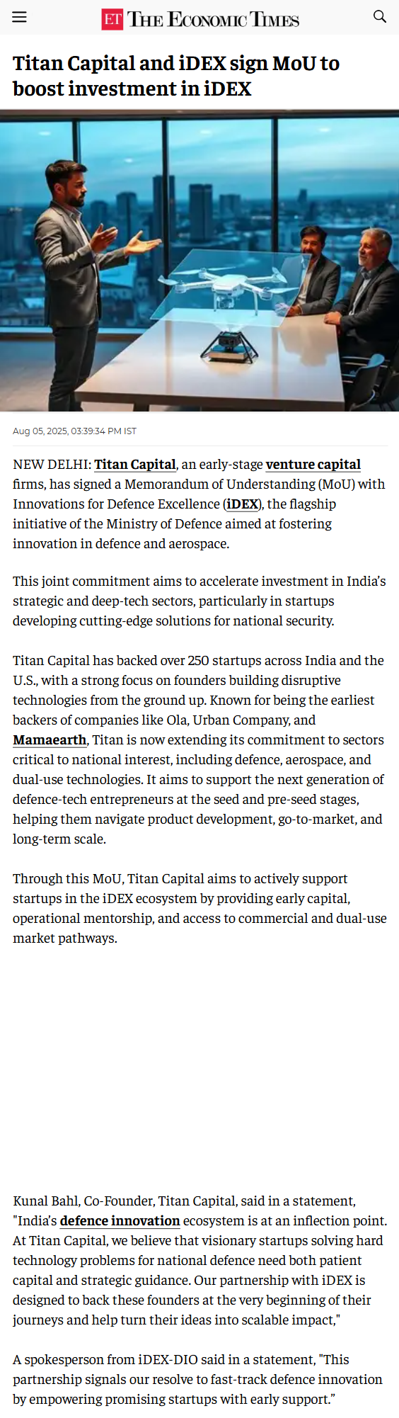 Full News Screenshot