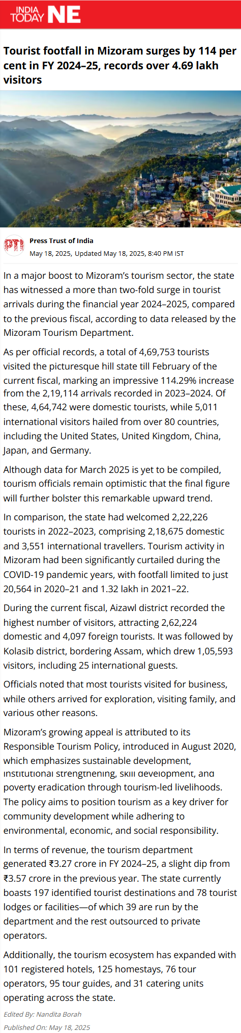 Full News Screenshot