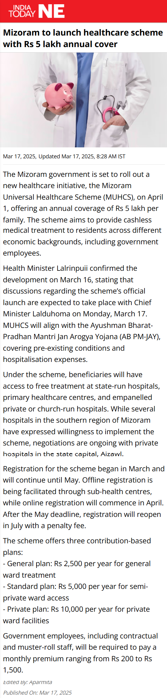 Full News Screenshot