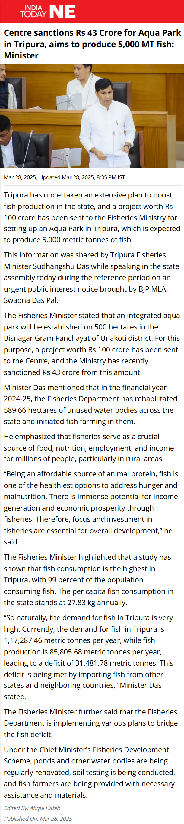 Full News Screenshot