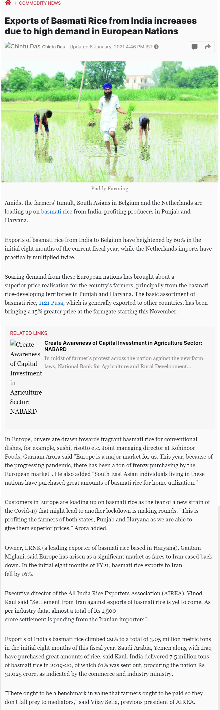 Full News Screenshot