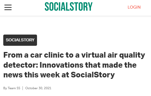 Front Page Screenshot