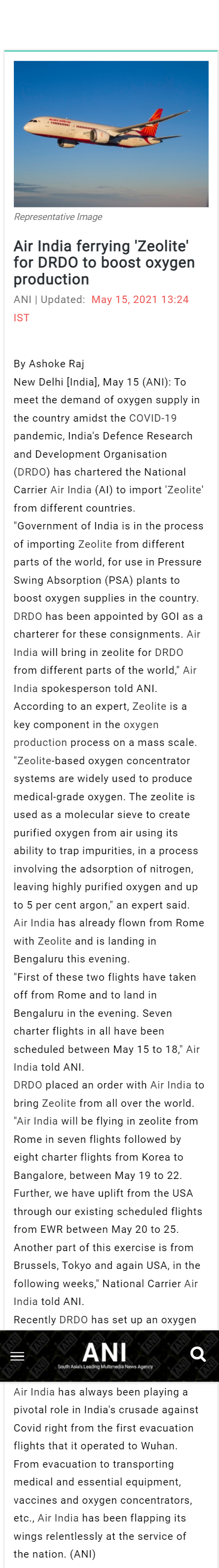 Full News Screenshot