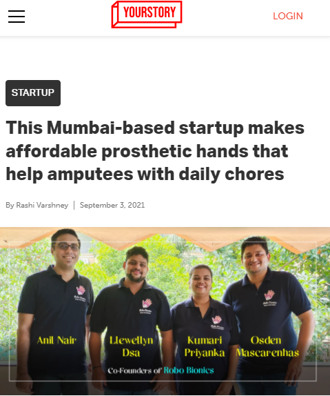 Front Page Screenshot