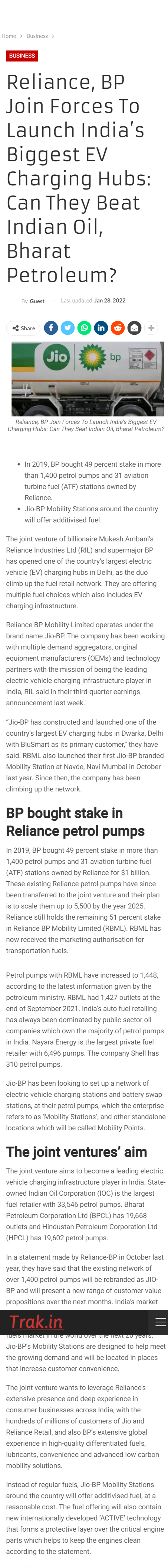 Full News Screenshot