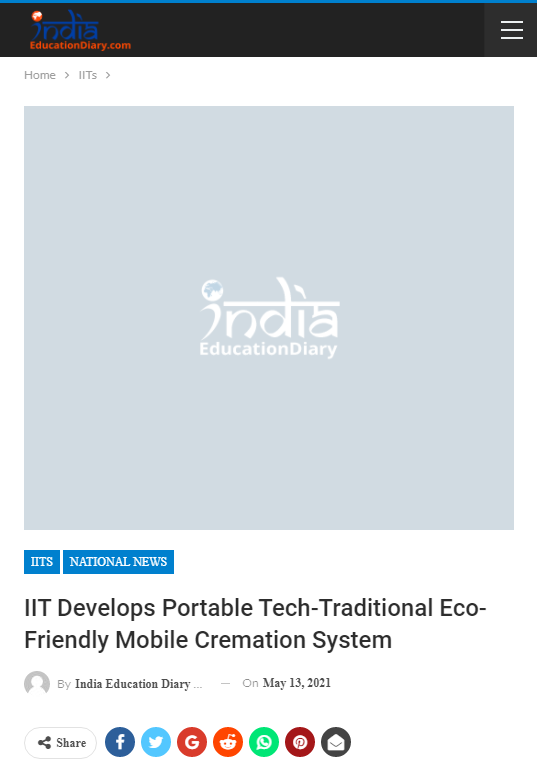 Front Page Screenshot