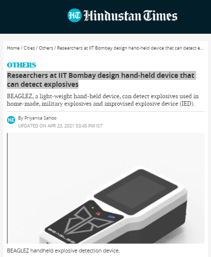 Front Page Screenshot