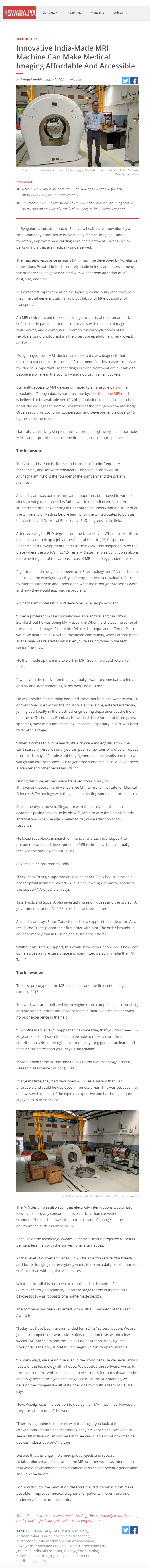 Full News Screenshot