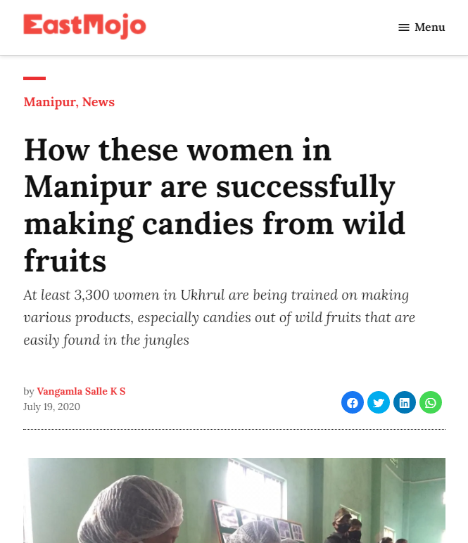 Front Page Screenshot