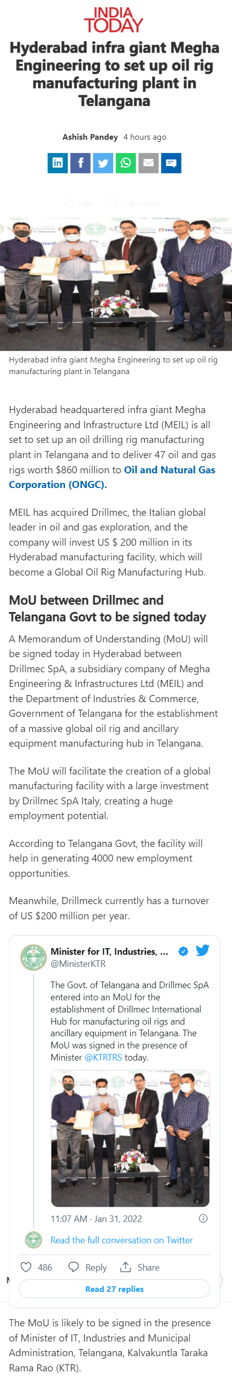 Full News Screenshot