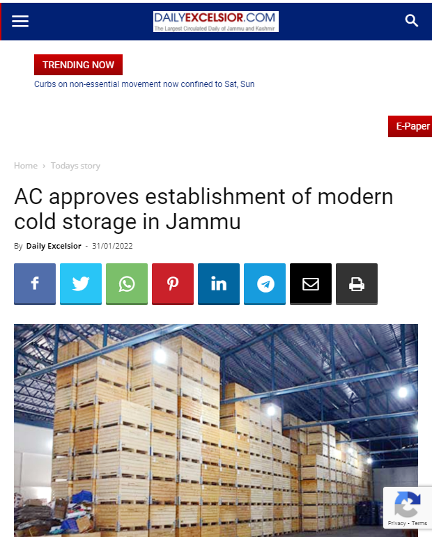 Front Page Screenshot