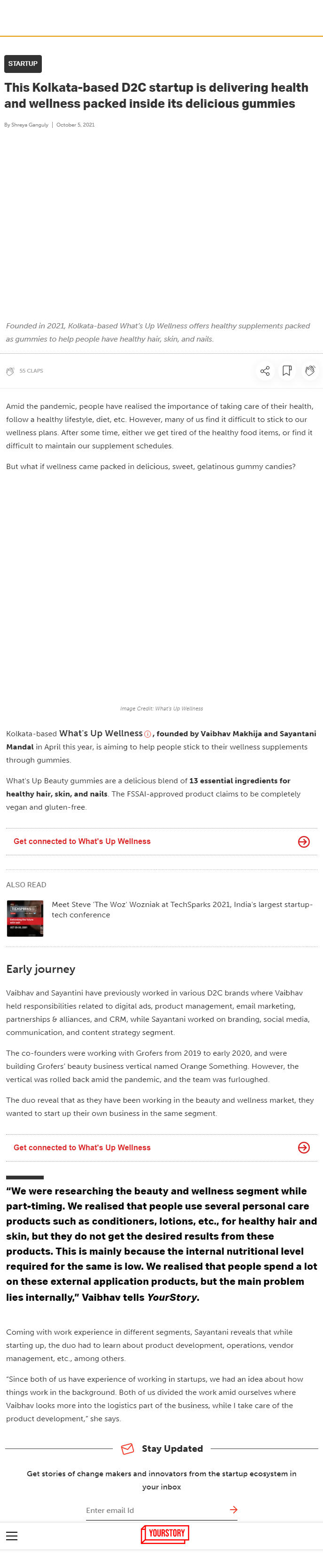 Full News Screenshot