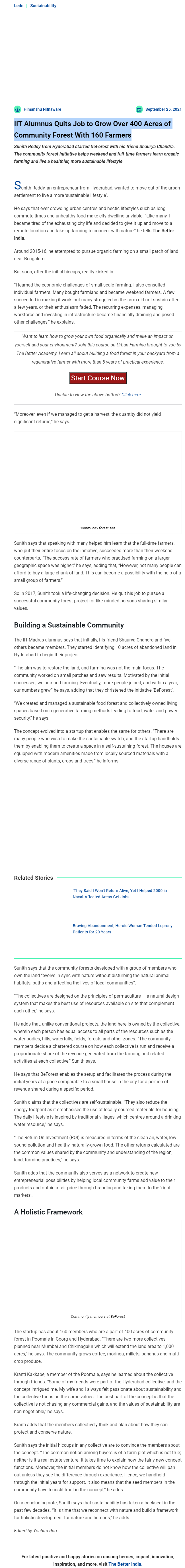 Full News Screenshot