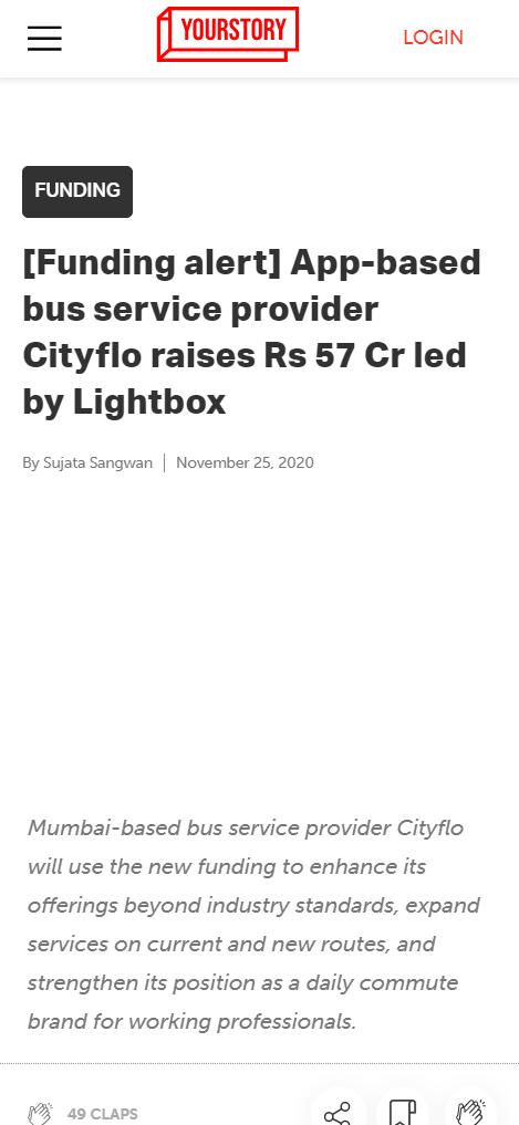 Front Page Screenshot