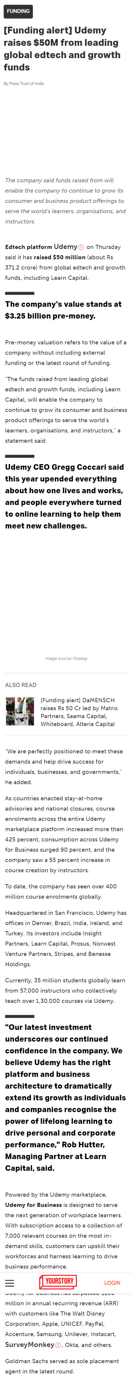 Full News Screenshot