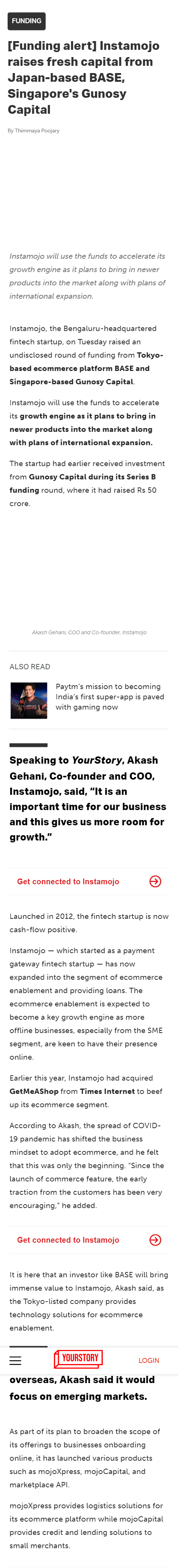 Full News Screenshot