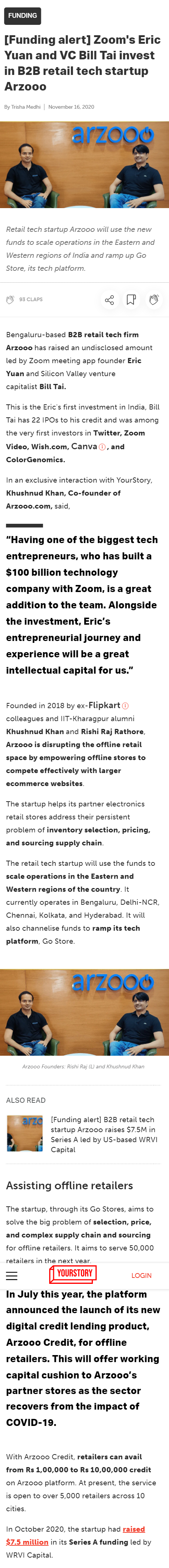 Full News Screenshot