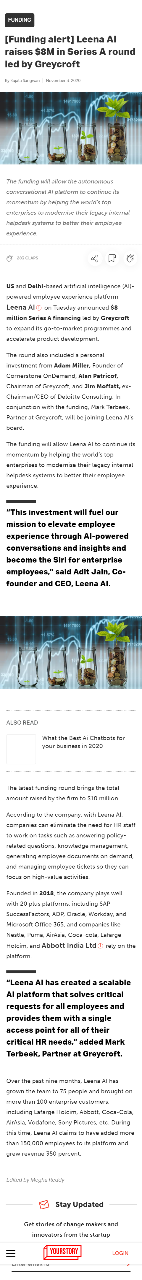 Full News Screenshot