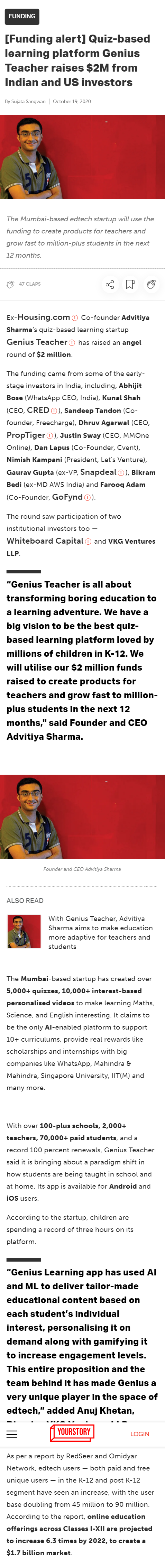 Full News Screenshot