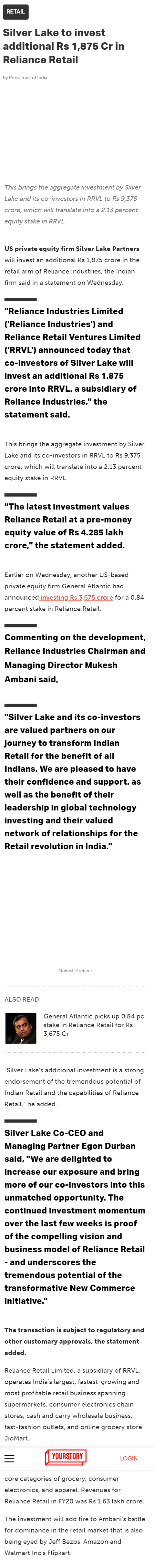 Full News Screenshot