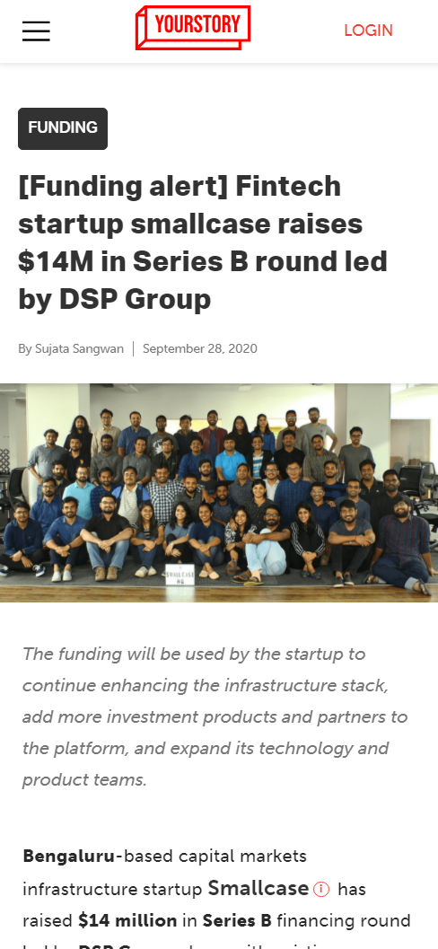 Front Page Screenshot