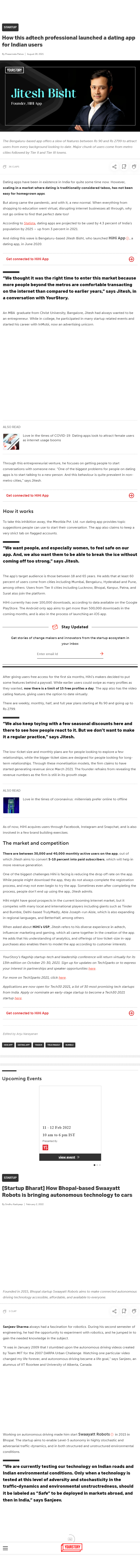 Full News Screenshot