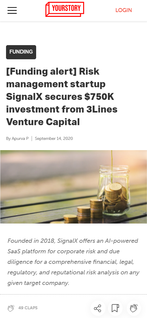 Front Page Screenshot