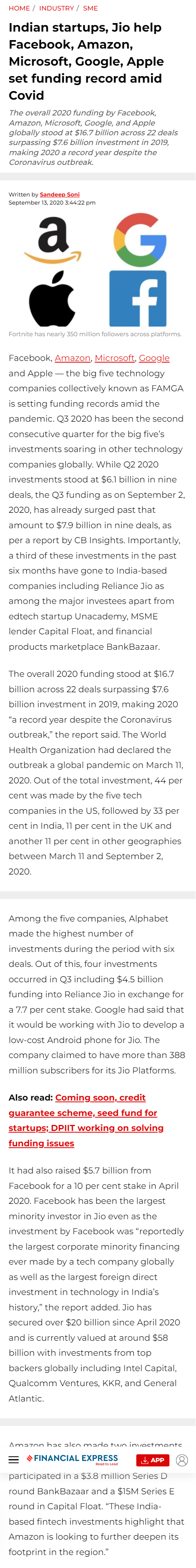 Full News Screenshot