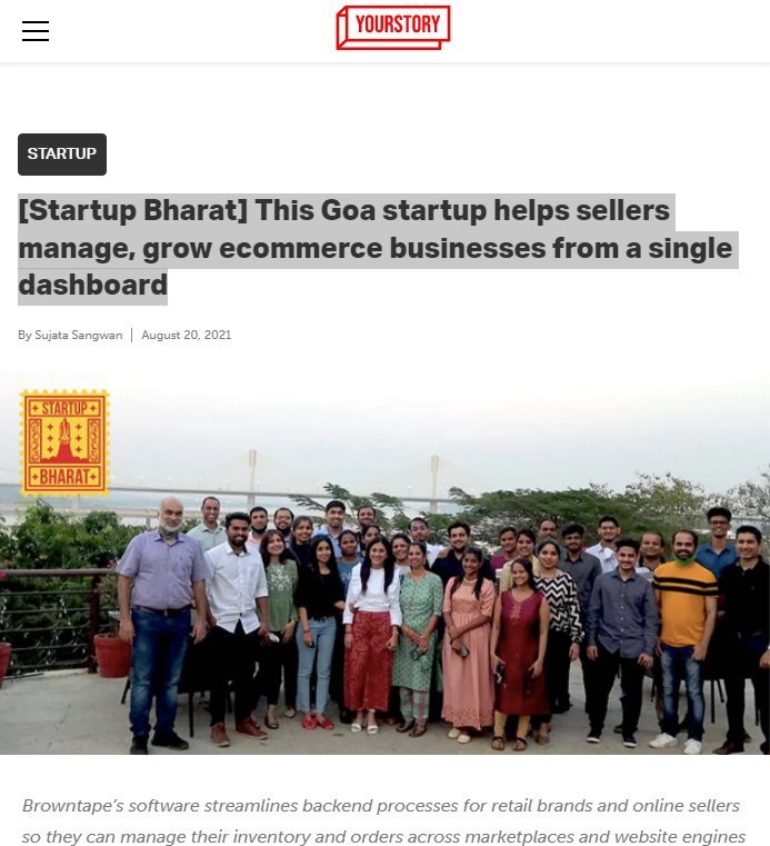 Front Page Screenshot