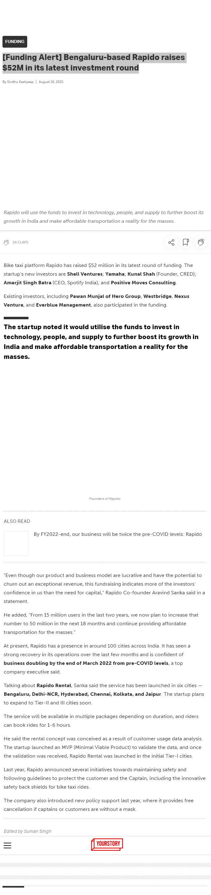 Full News Screenshot