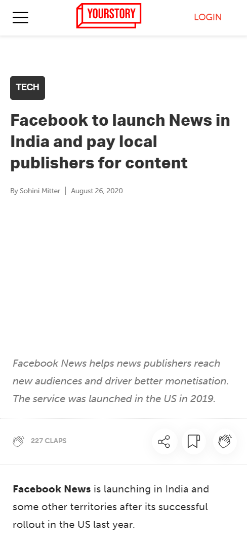 Front Page Screenshot