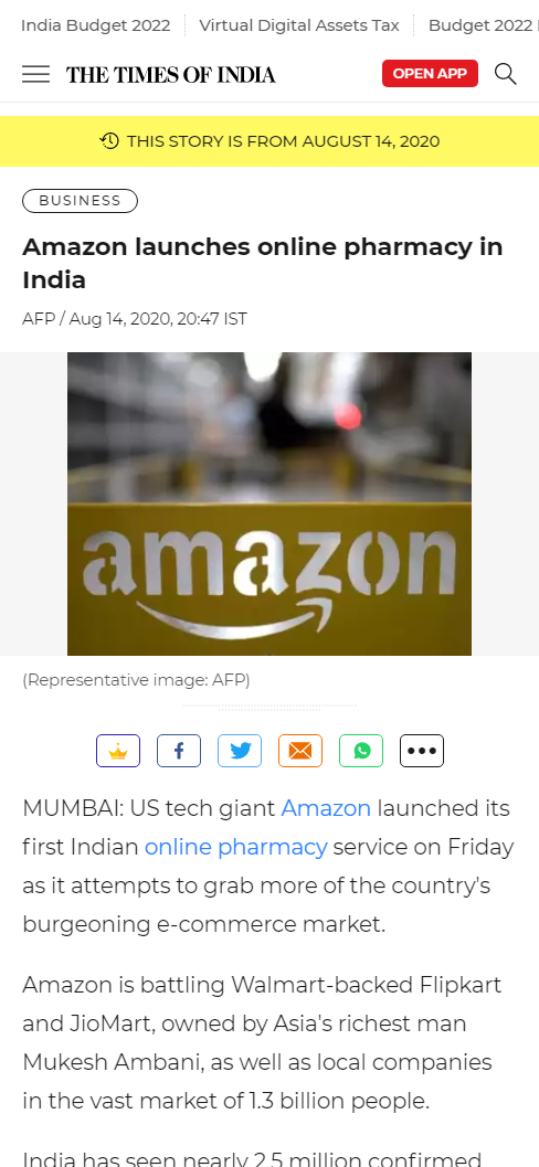 Full News Screenshot