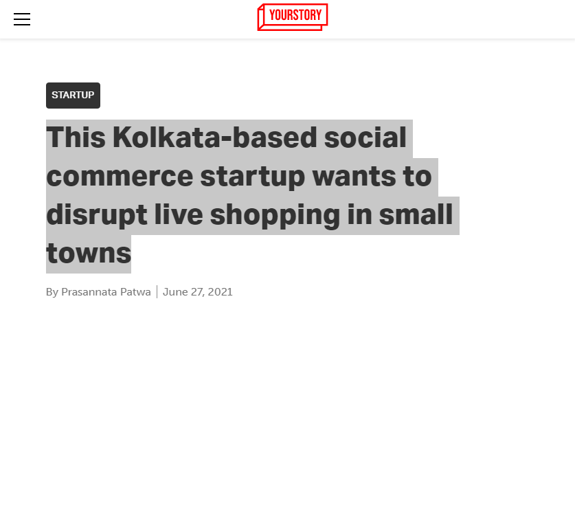 Front Page Screenshot