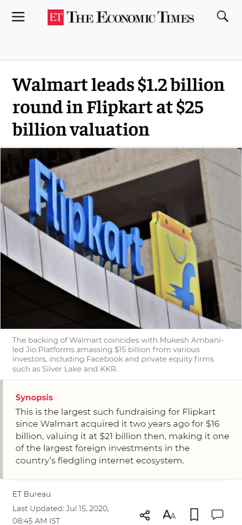 Front Page Screenshot