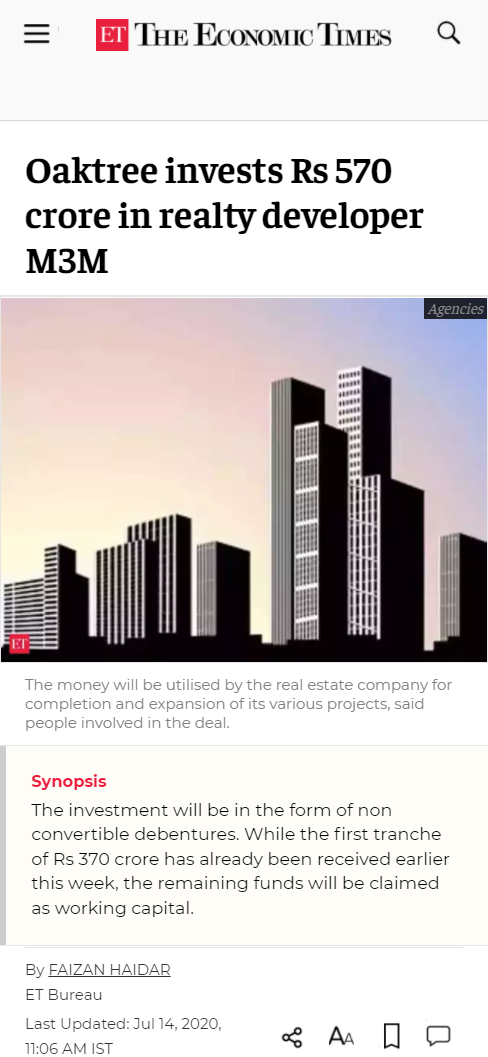 Full News Screenshot