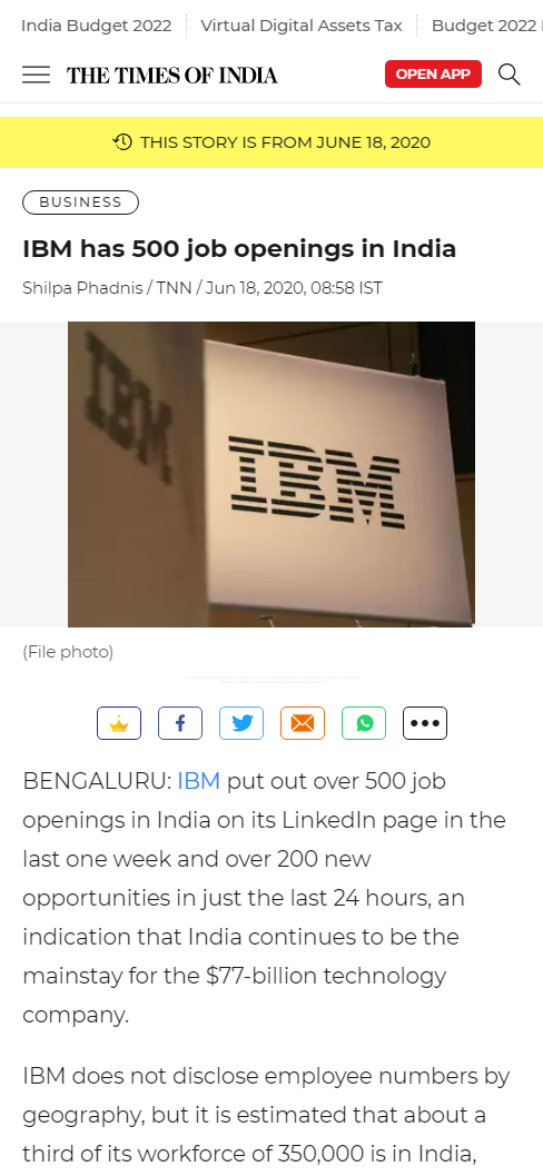 Front Page Screenshot