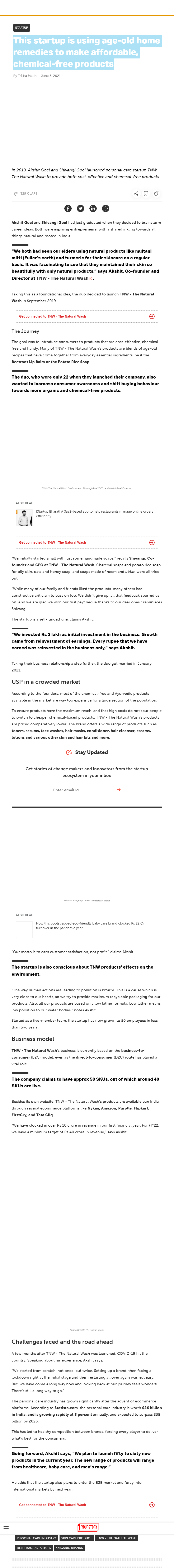 Full News Screenshot