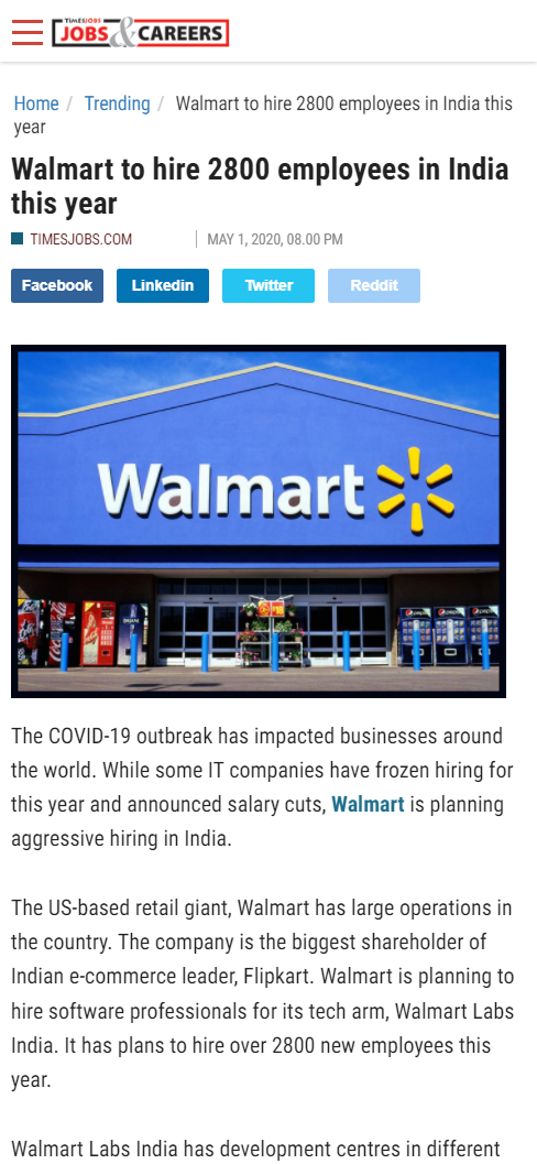 Front Page Screenshot