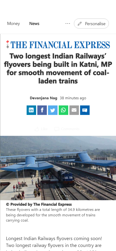 Front Page Screenshot