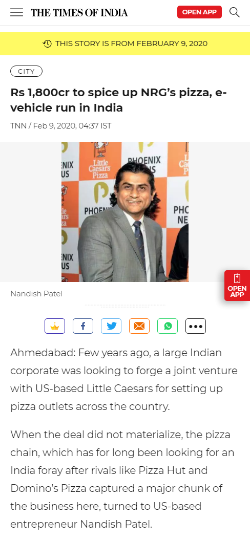 Full News Screenshot