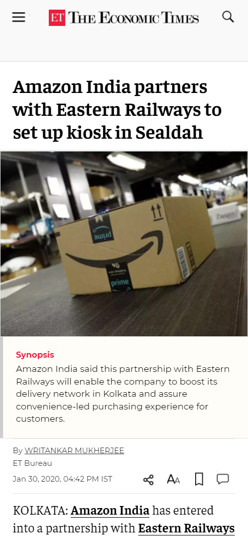 Front Page Screenshot