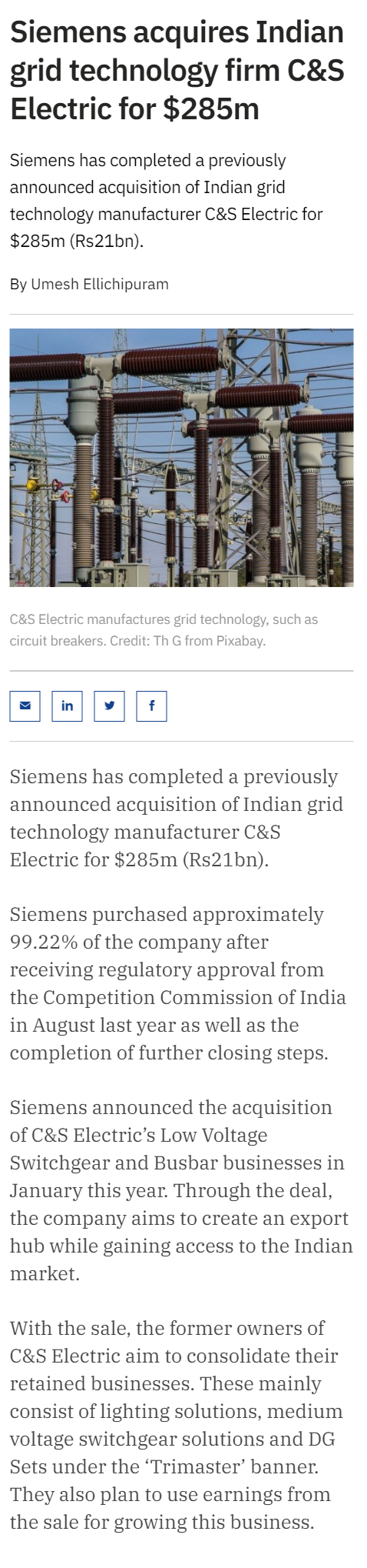 Full News Screenshot