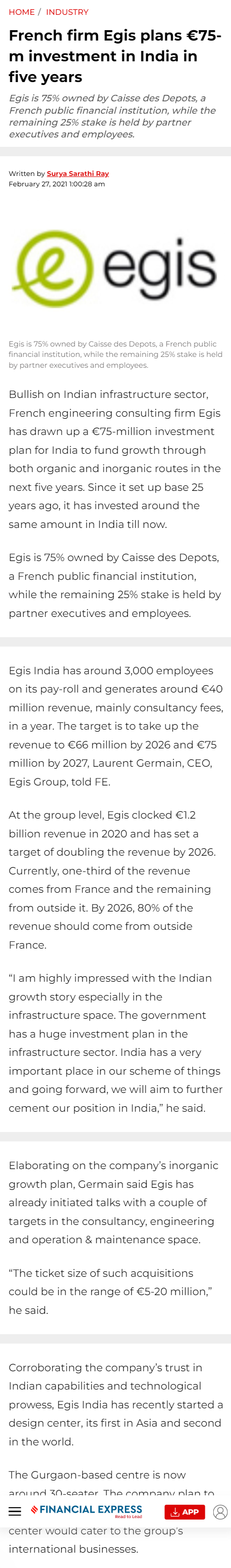 Full News Screenshot