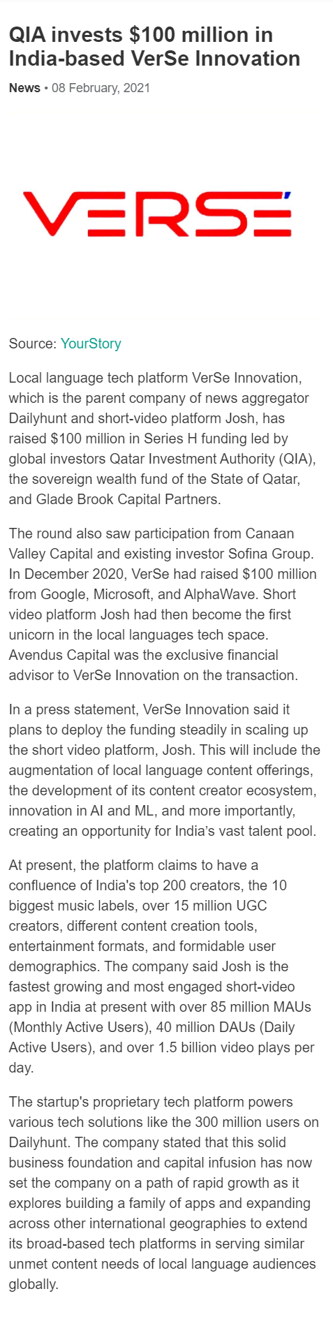 Full News Screenshot